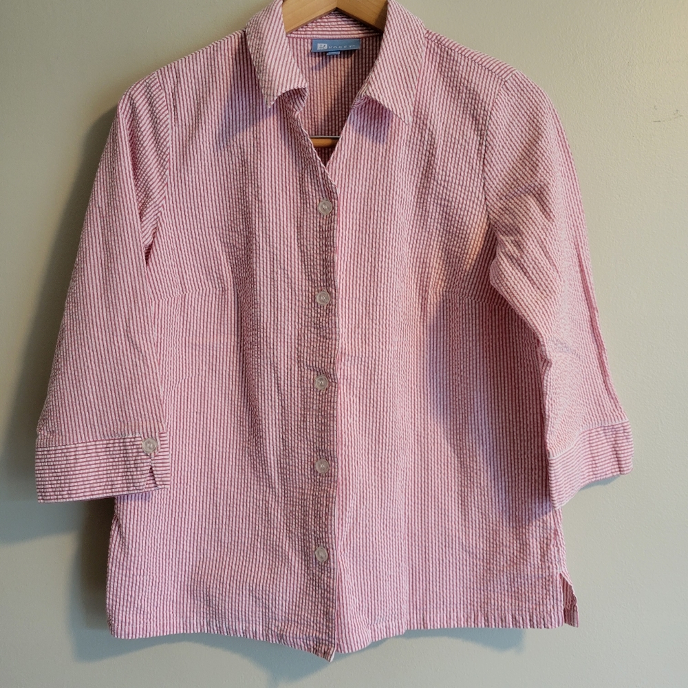 Koret Seer Sucker Blouse, M